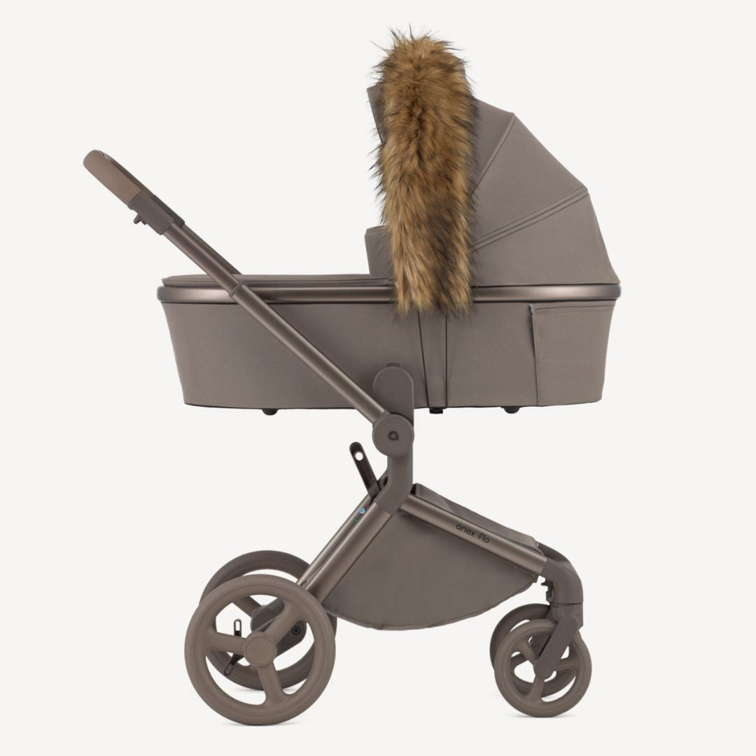 Anex® Dodatek za voziček umetno krzno Fur Brown Anex