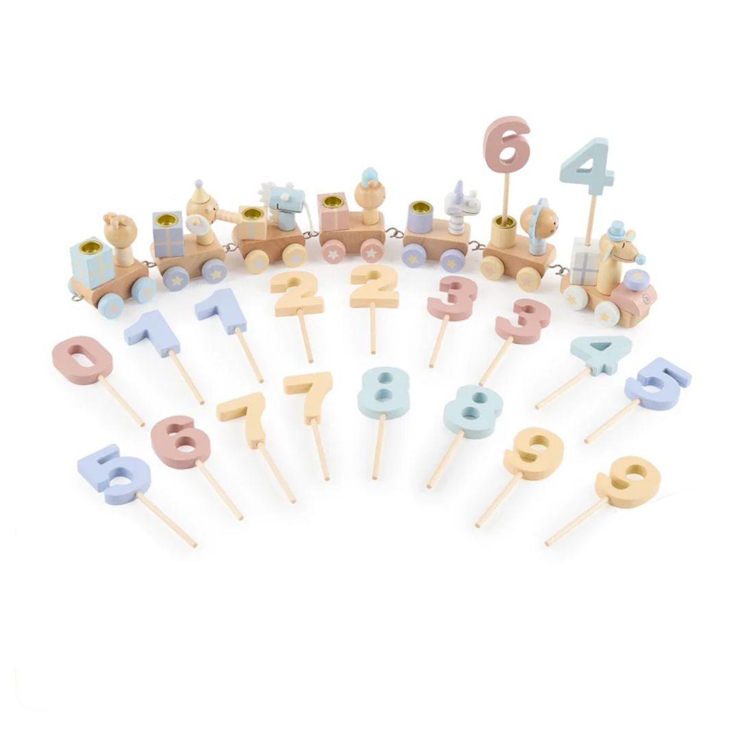 Bieco® Lesen rojstnodnevni vlak Candy Bieco