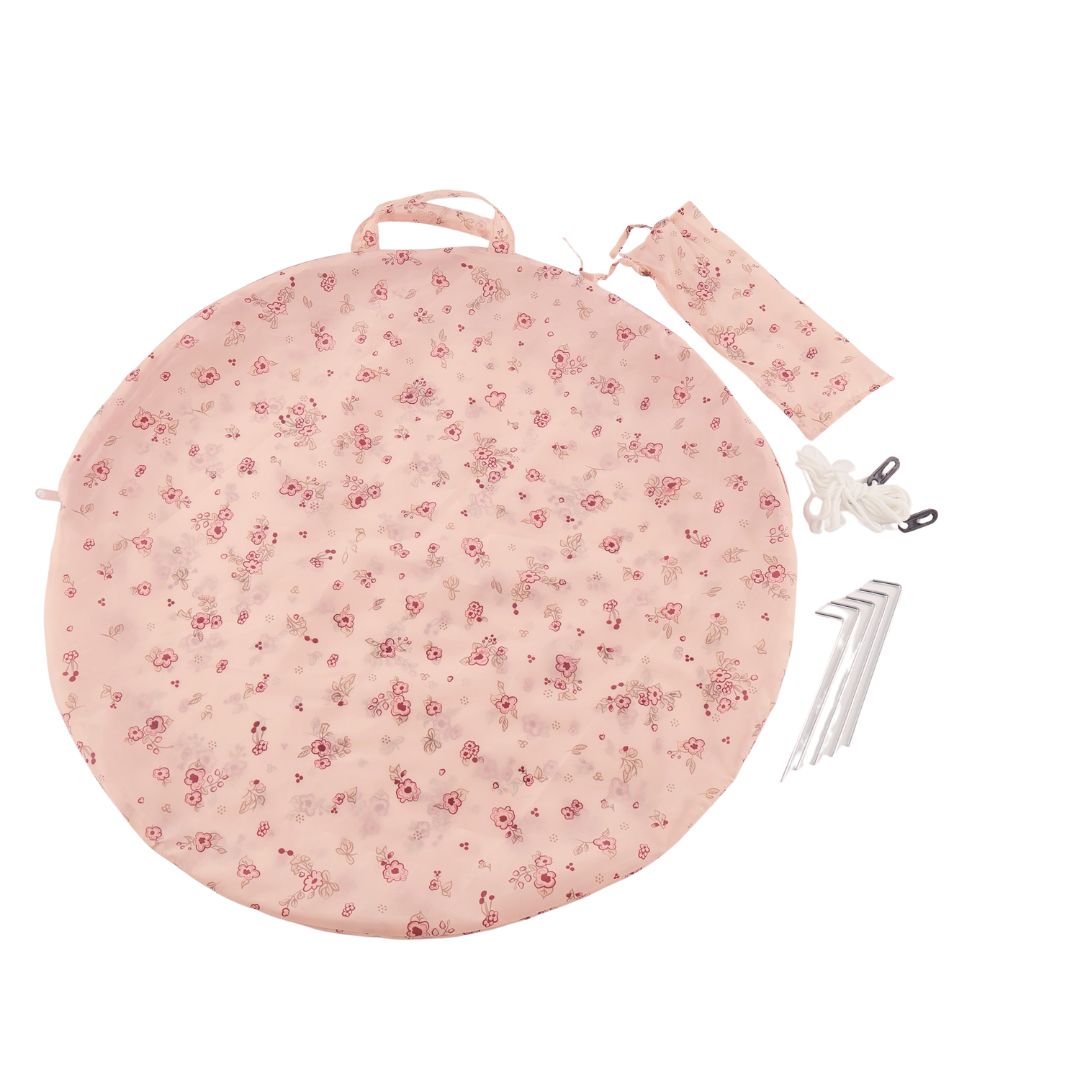 Bieco® Šotor za na plažo z UV 40+ zaščito Dreamy Flowers Bieco