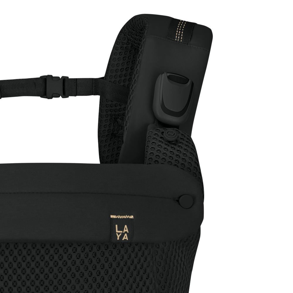 Cybex® Ergonomska nosilka Laya™ (3,2-15 kg) Magic Black Cybex