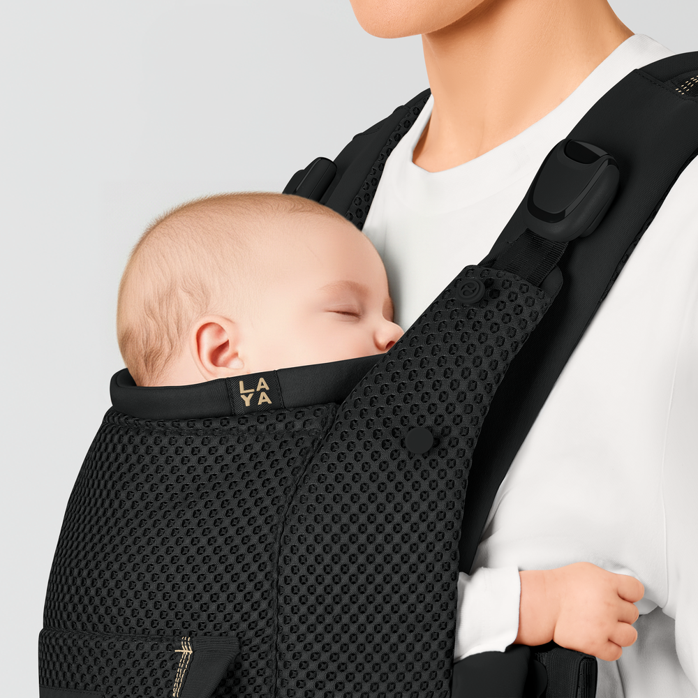 Cybex® Ergonomska nosilka Laya™ (3,2-15 kg) Magic Black Cybex