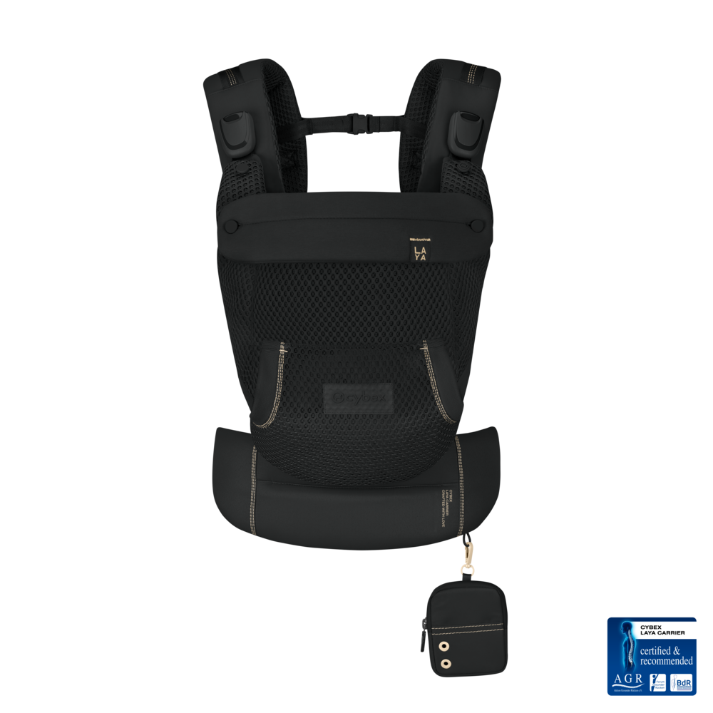 Cybex® Ergonomska nosilka Laya™ (3,2-15 kg) Magic Black Cybex