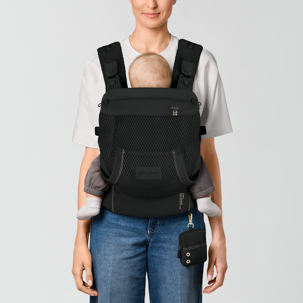 Cybex® Ergonomska nosilka Laya™ (3,2-15 kg) Magic Black Cybex