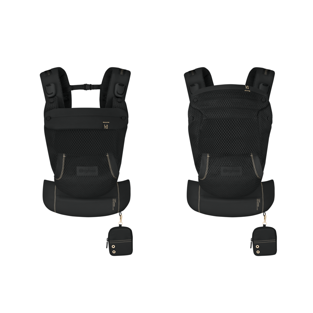 Cybex® Ergonomska nosilka Laya™ (3,2-15 kg) Magic Black Cybex