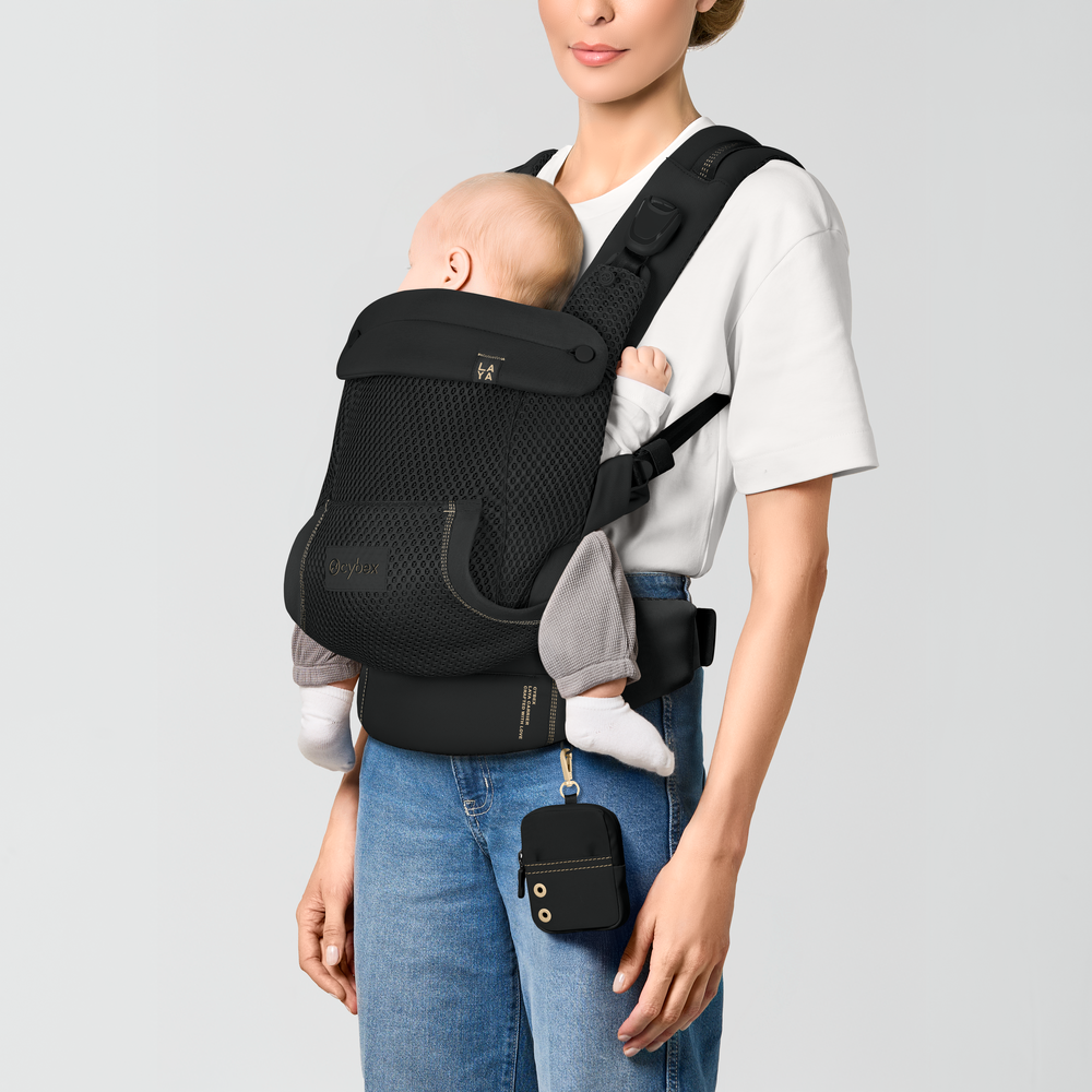 Cybex® Ergonomska nosilka Laya™ (3,2-15 kg) Magic Black Cybex