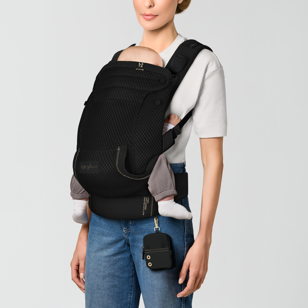 Cybex® Ergonomska nosilka Laya™ (3,2-15 kg) Magic Black Cybex
