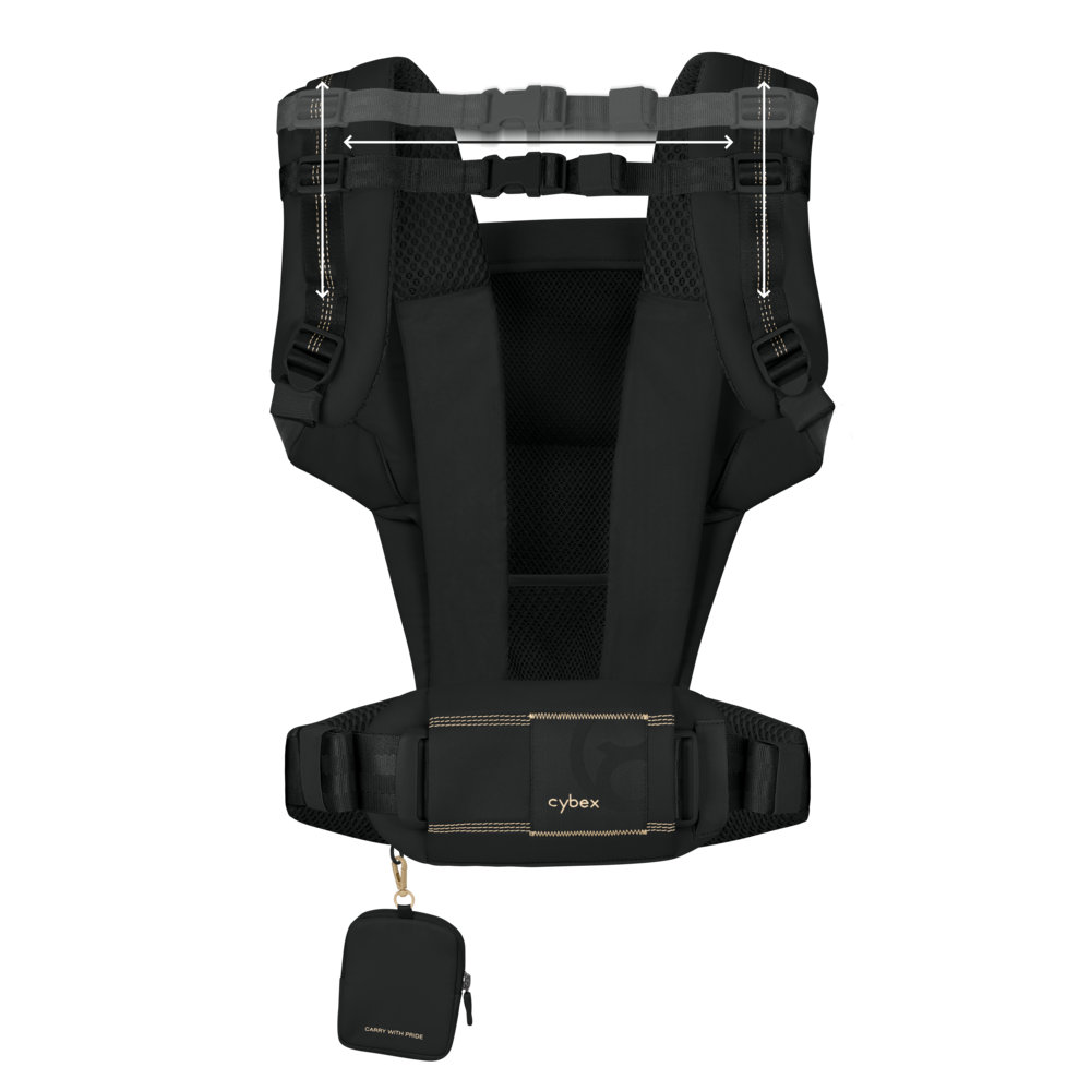 Cybex® Ergonomska nosilka Laya™ (3,2-15 kg) Magic Black Cybex