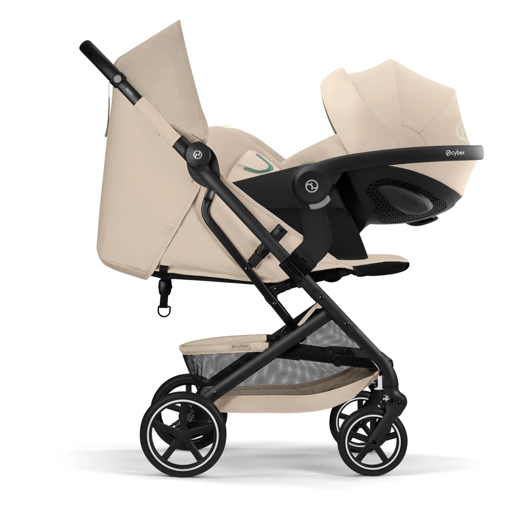 Cybex® Otroški voziček Beezy™ BLK Almond Beige Cybex