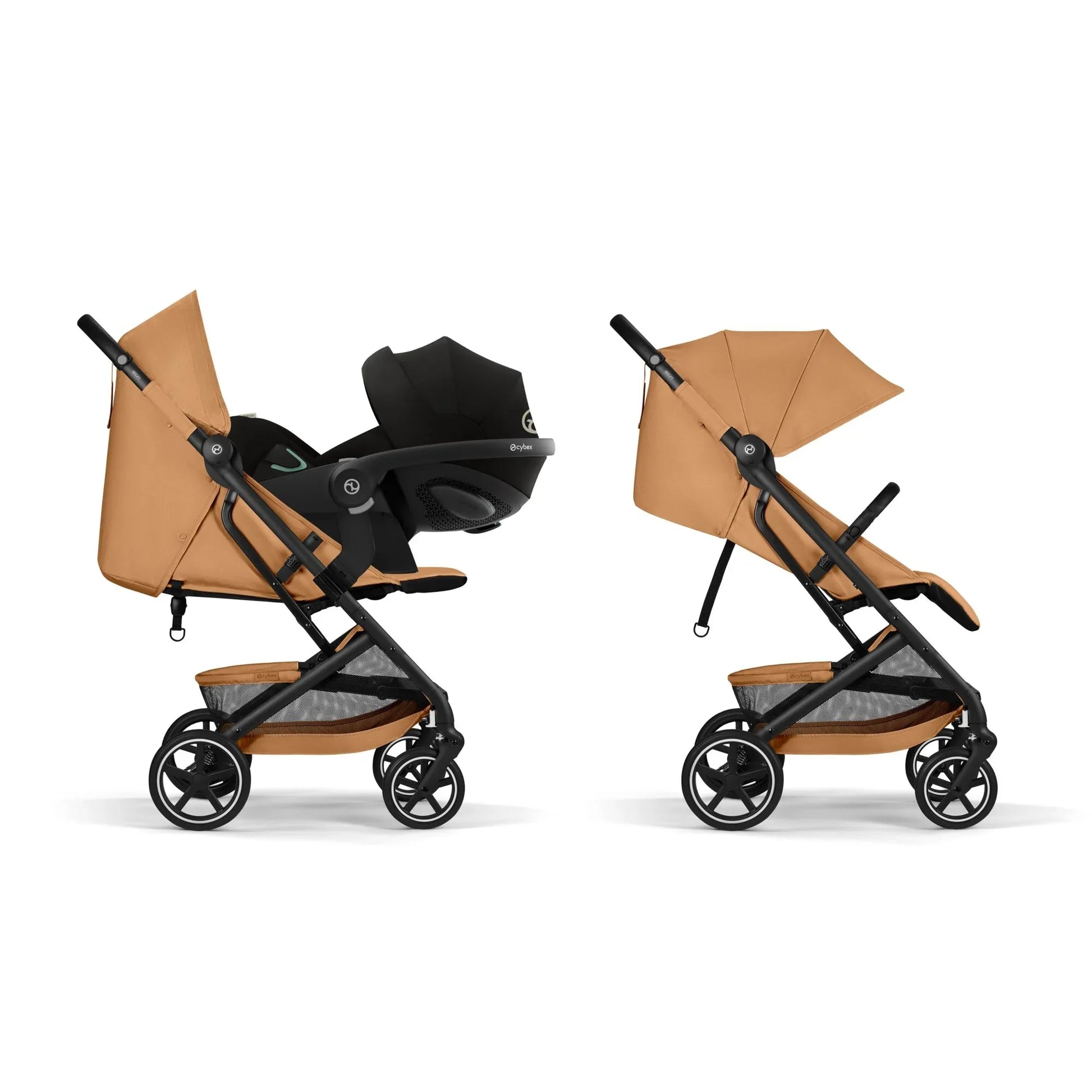 Cybex® Otroški voziček Beezy™ BLK Cinnamon Yellow Cybex
