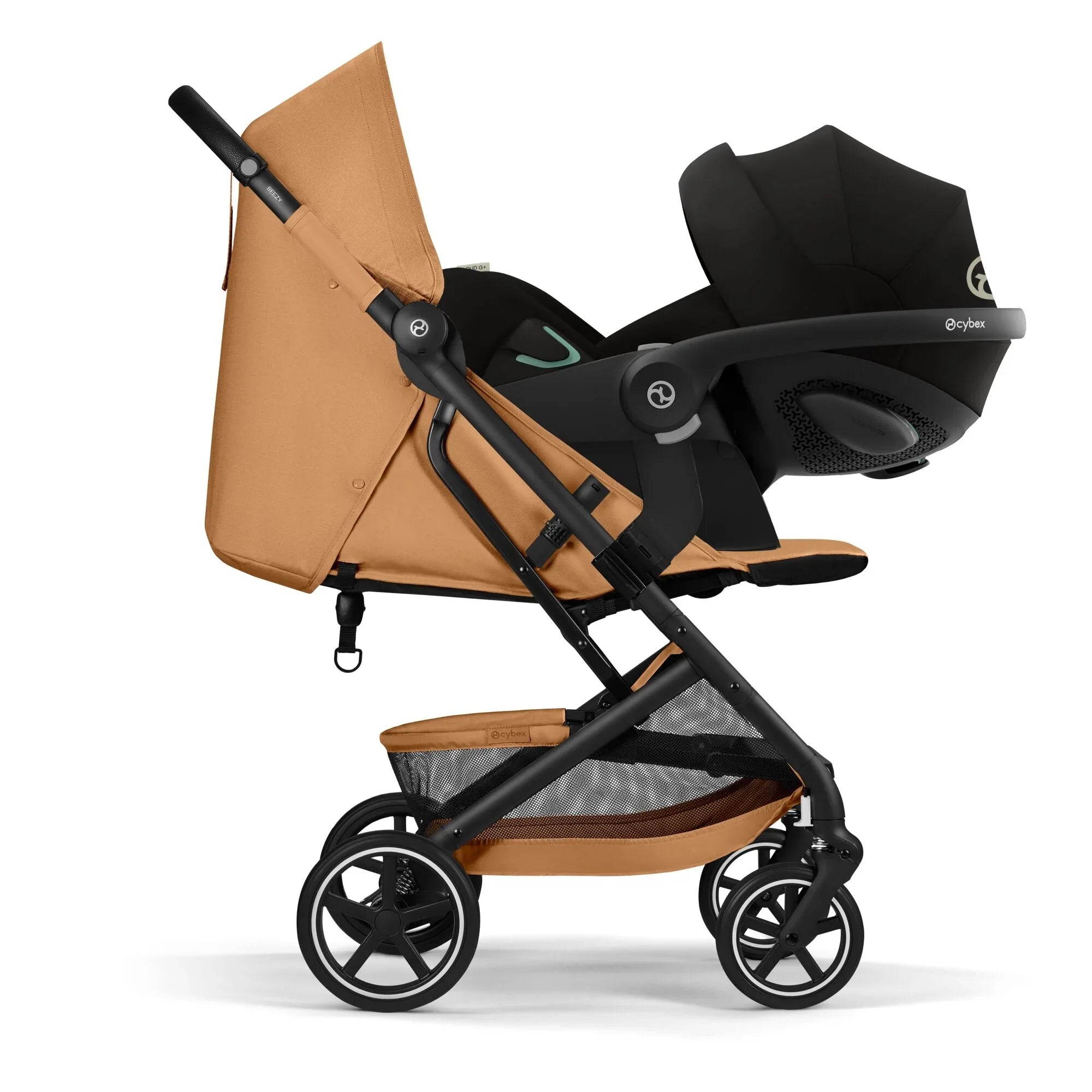 Cybex® Otroški voziček Beezy™ BLK Cinnamon Yellow Cybex