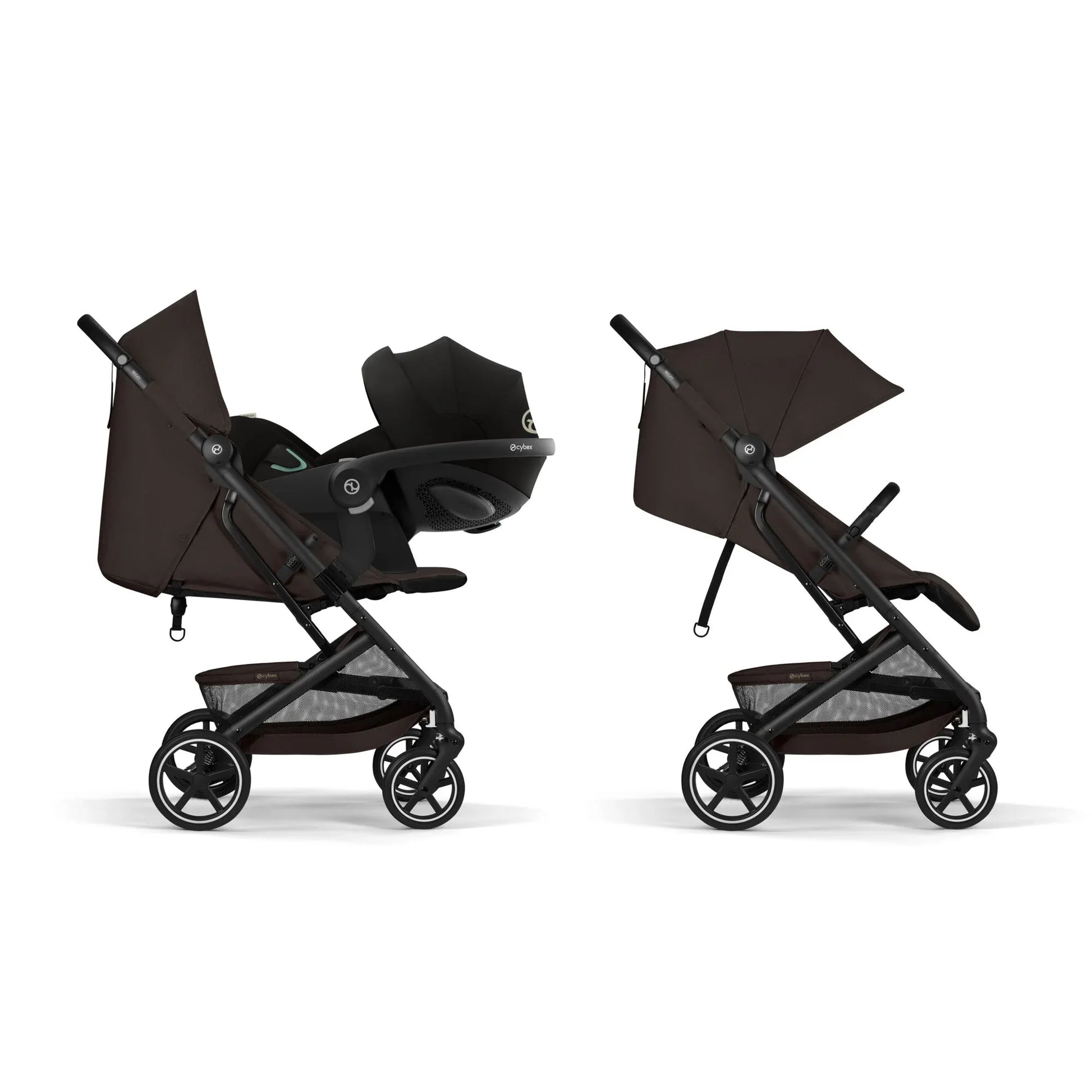 Cybex® Otroški voziček Beezy™ BLK Chocolate Brown Cybex