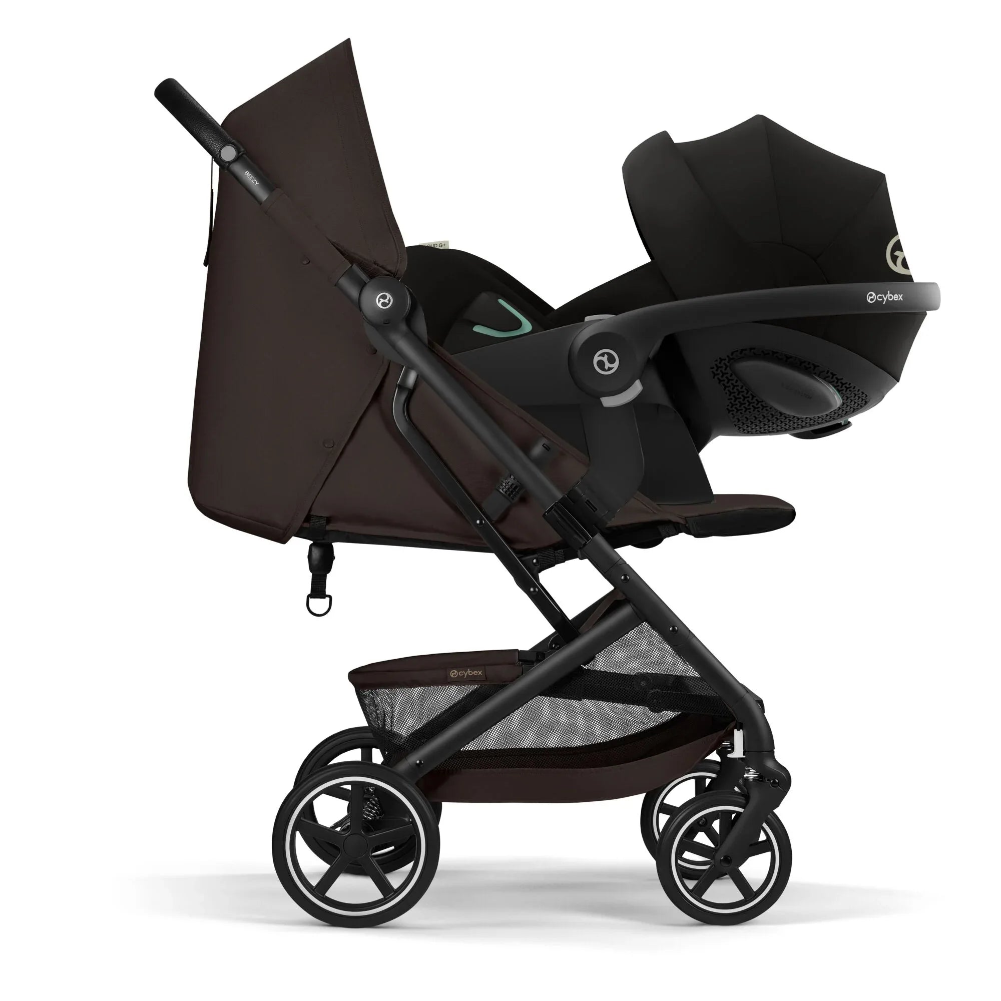 Cybex® Otroški voziček Beezy™ BLK Chocolate Brown Cybex