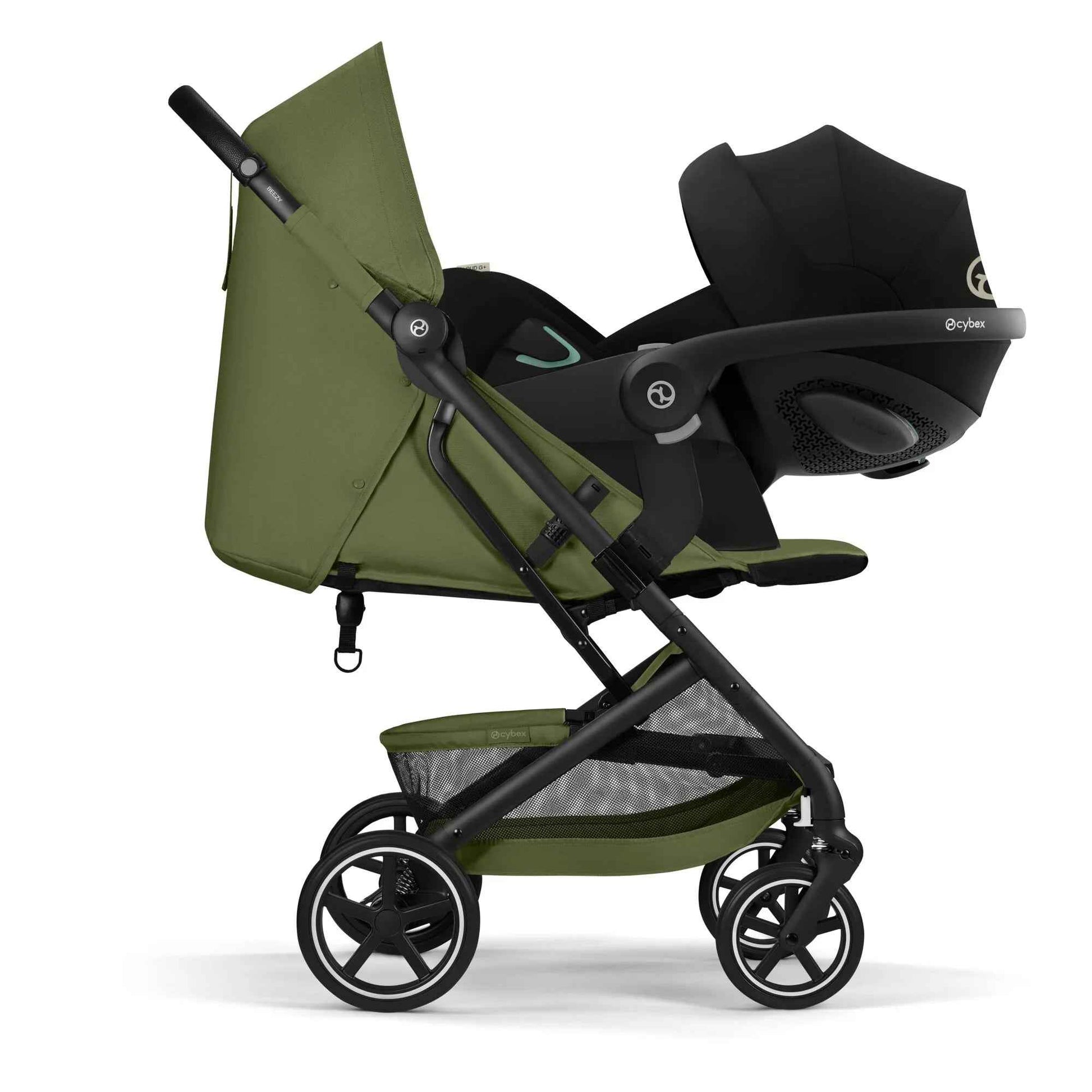 Cybex® Otroški voziček Beezy™ BLK Moss Green Cybex