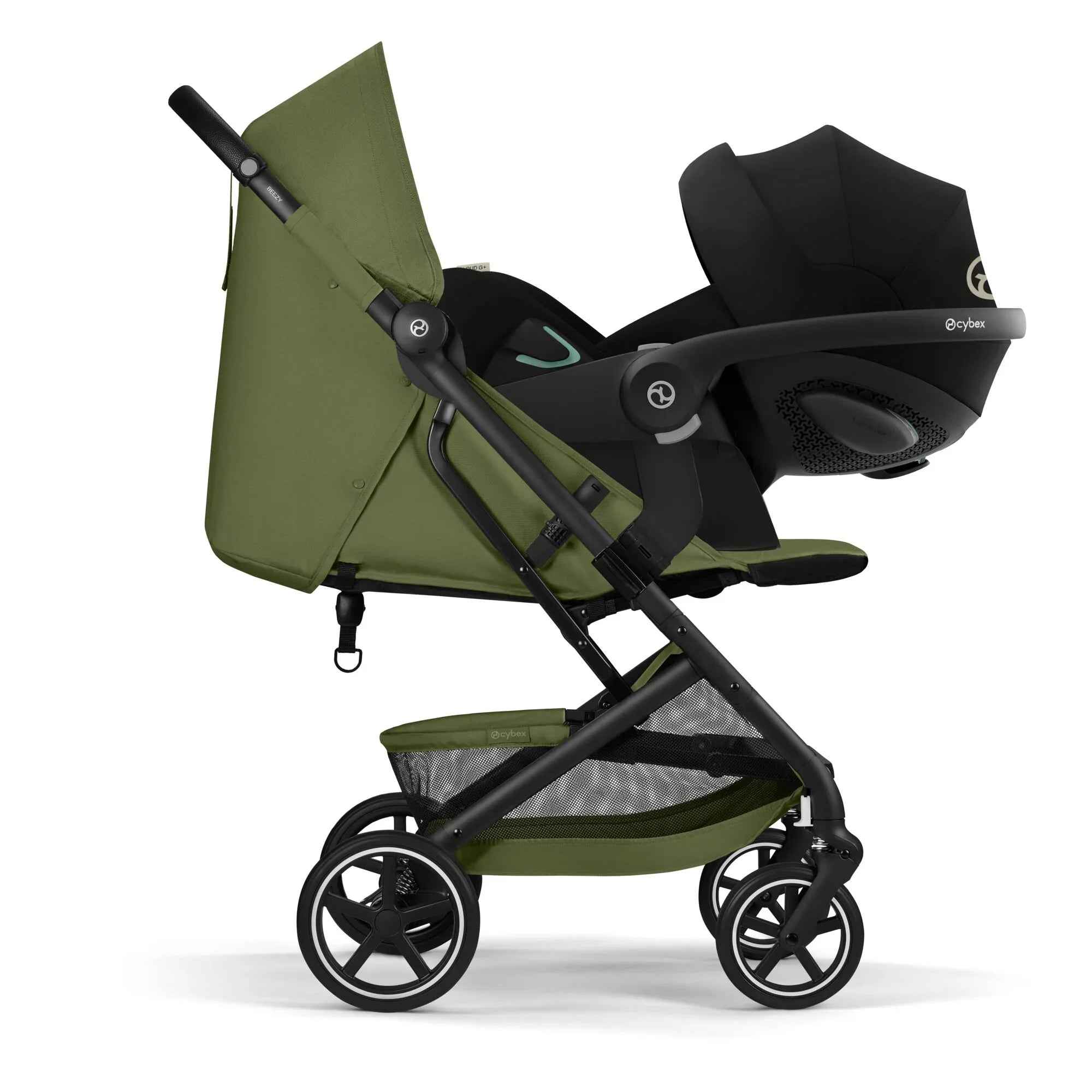 Cybex® Otroški voziček Beezy™ BLK Moss Green Cybex