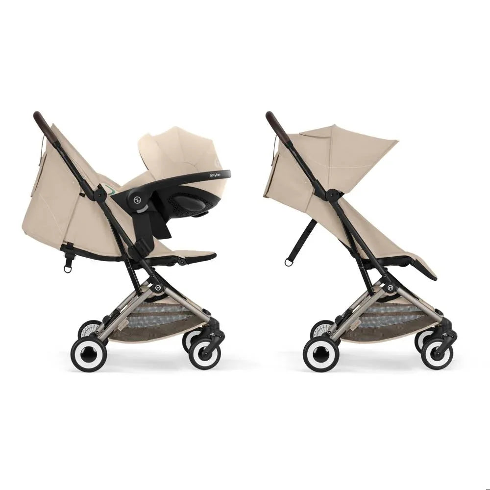 Cybex® Otroški voziček Orfeo™ TPE Almond Beig Cybex