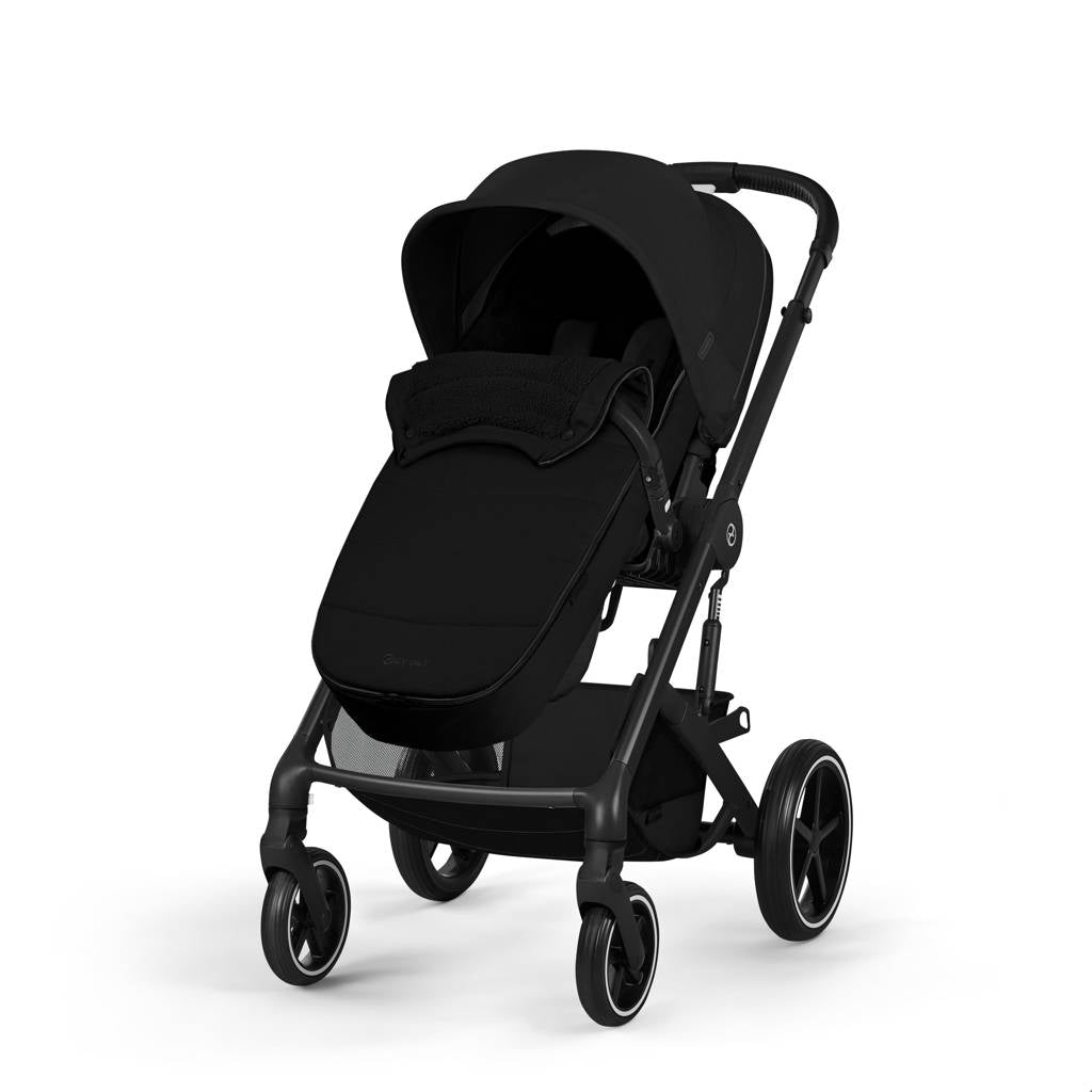 Cybex® Passeggino bambino con navicella 2in1 Balios S Lux Moon Black (Black Frame)