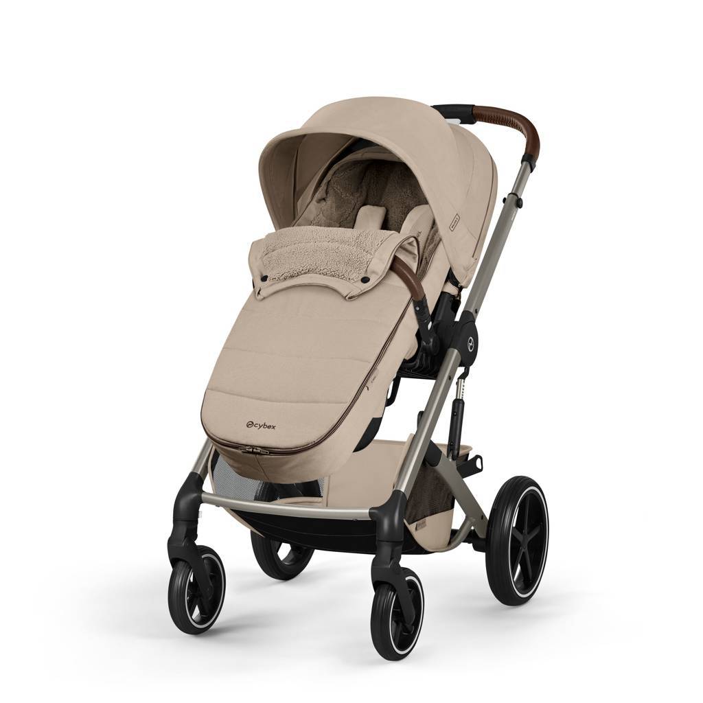 Cybex® Balios™ S Lux Stroller Almond Beige (Taupe Frame)