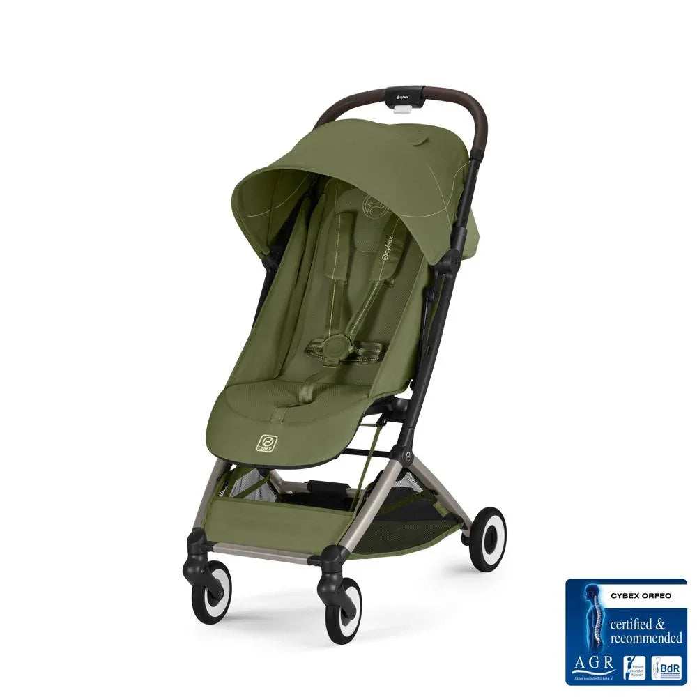 Cybex® Otroški voziček Orfeo™ TPE Moss Green Cybex
