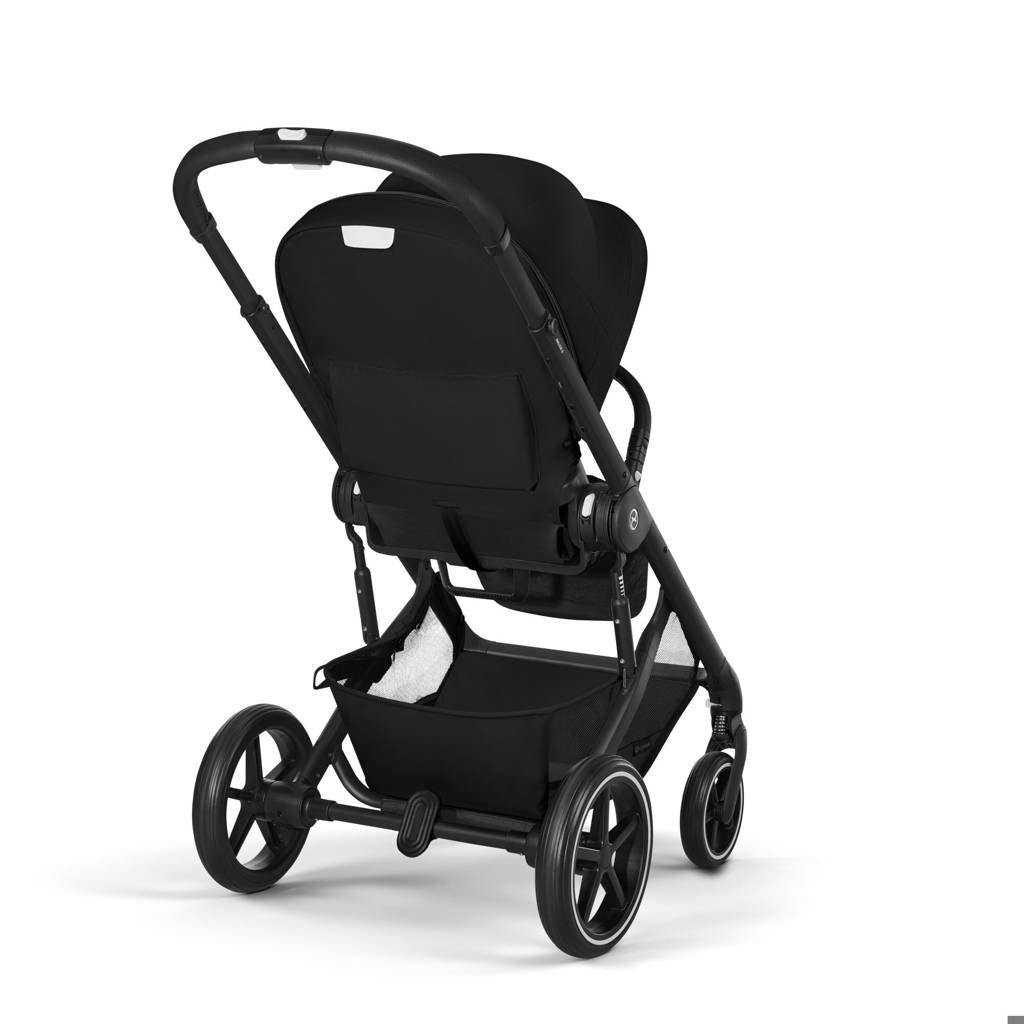 Cybex® Passeggino bambino con navicella 2in1 Balios S Lux Moon Black (Black Frame)