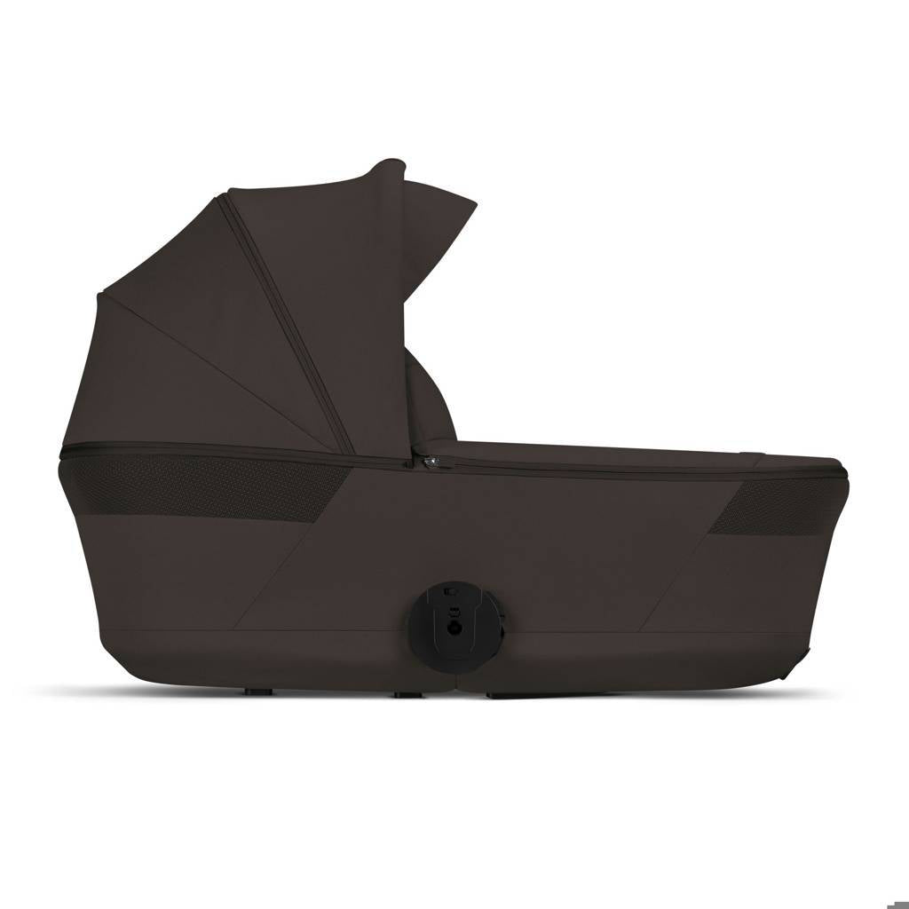 Cybex® Poussette enfant avec nacelle pliable 2en1 Balios S Lux Chocolate Brown (Taupe Frame)