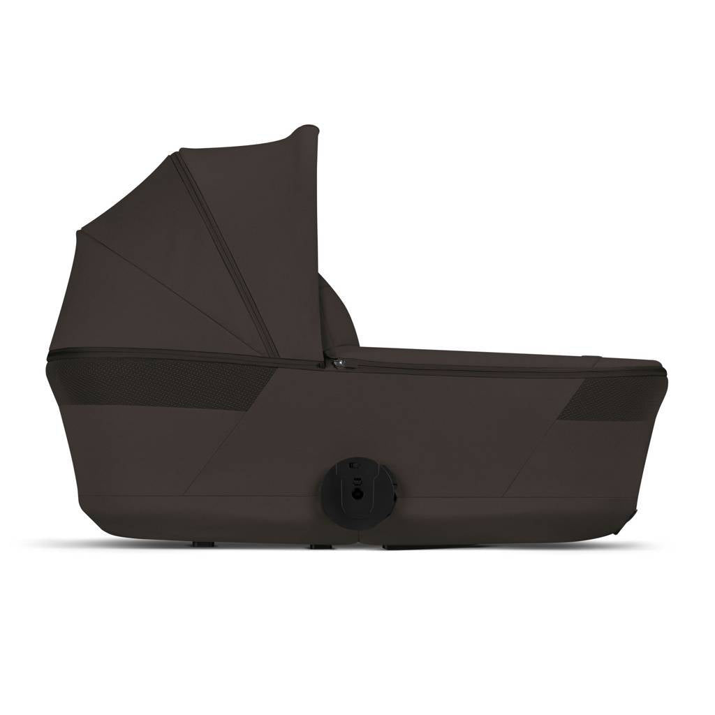 Cybex® Poussette enfant avec nacelle pliable 2en1 Balios S Lux Chocolate Brown (Taupe Frame)