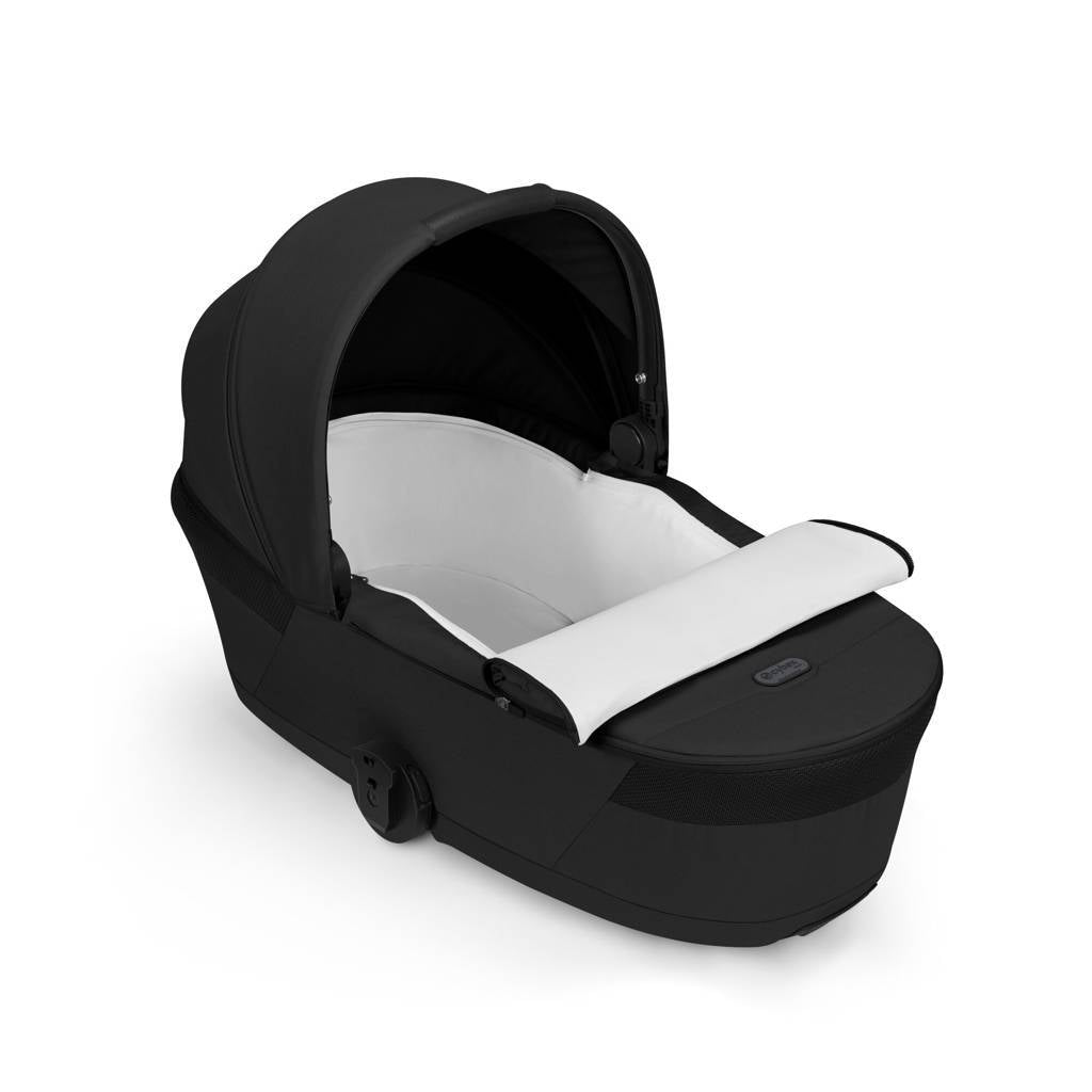 Cybex® Poussette pliable 2en1 Balios S Lux Moon Black (Black Frame)