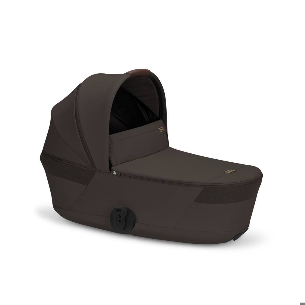 Cybex® Poussette enfant avec nacelle pliable 2en1 Balios S Lux Chocolate Brown (Taupe Frame)