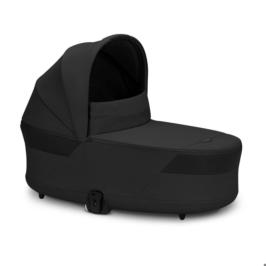 Cybex® Passeggino bambino con navicella 2in1 Balios S Lux Moon Black (Black Frame)