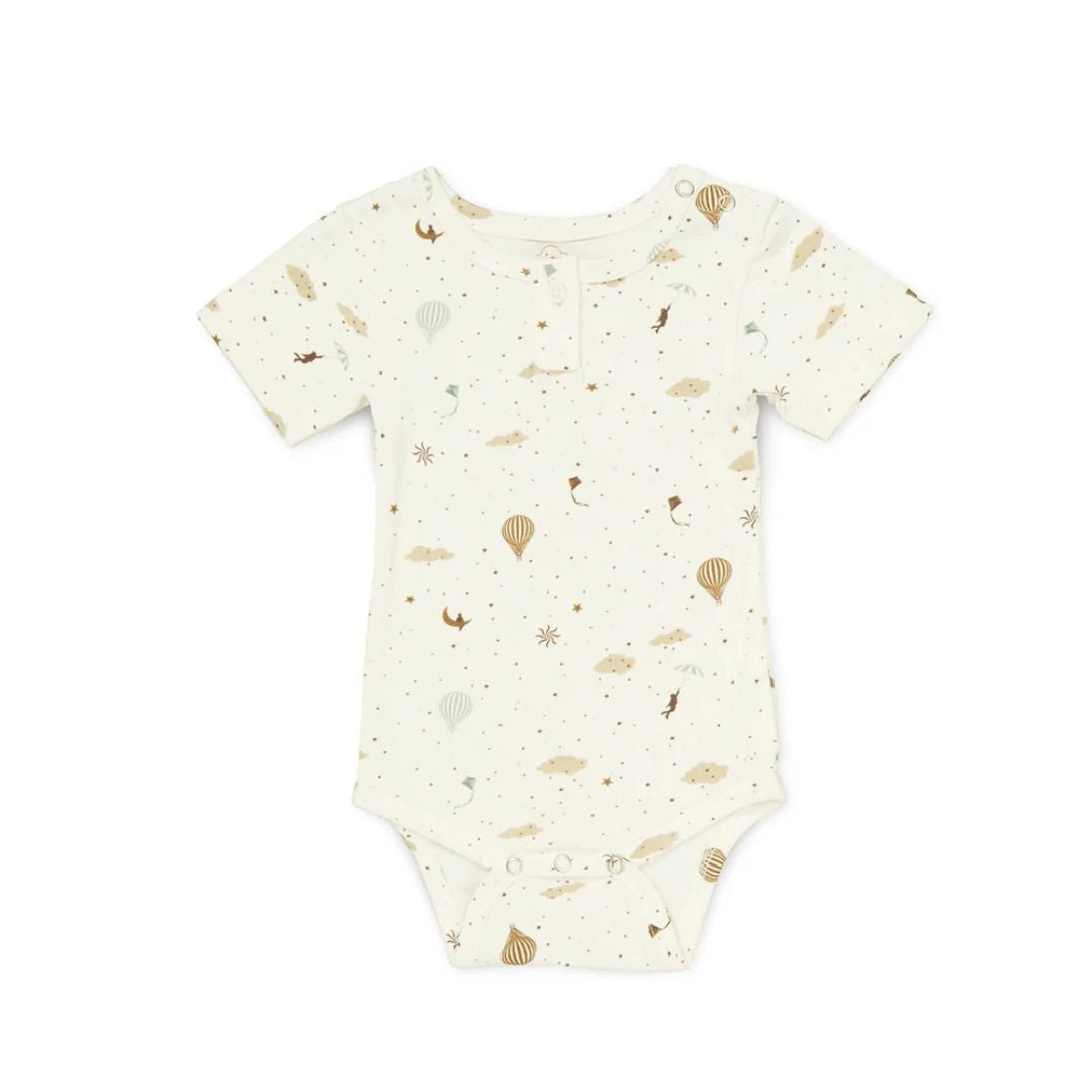 CamCam® Body à manches courtes GOTS Elliot Dreamland