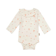 CamCam® Body a maniche lunghe GOTS Holly Bows