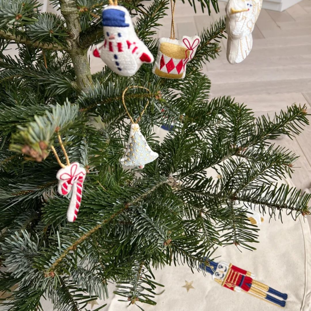 CamCam® Ensemble de décorations de Noël OCS Nutcracker