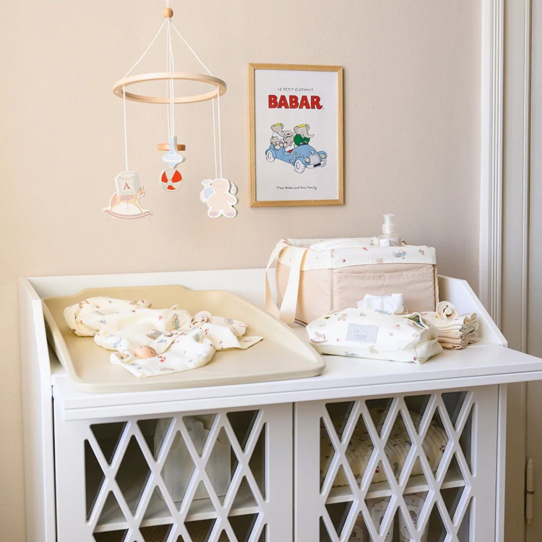 CamCam® Krpice za umvanje 30x30 GOTS Vintage Toys 4 kosi Cam Cam Copenhagen