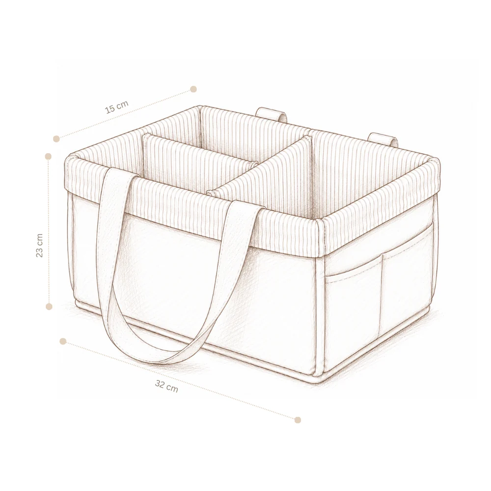 CamCam® Organizator za pelene OCS Caprice – slika 2