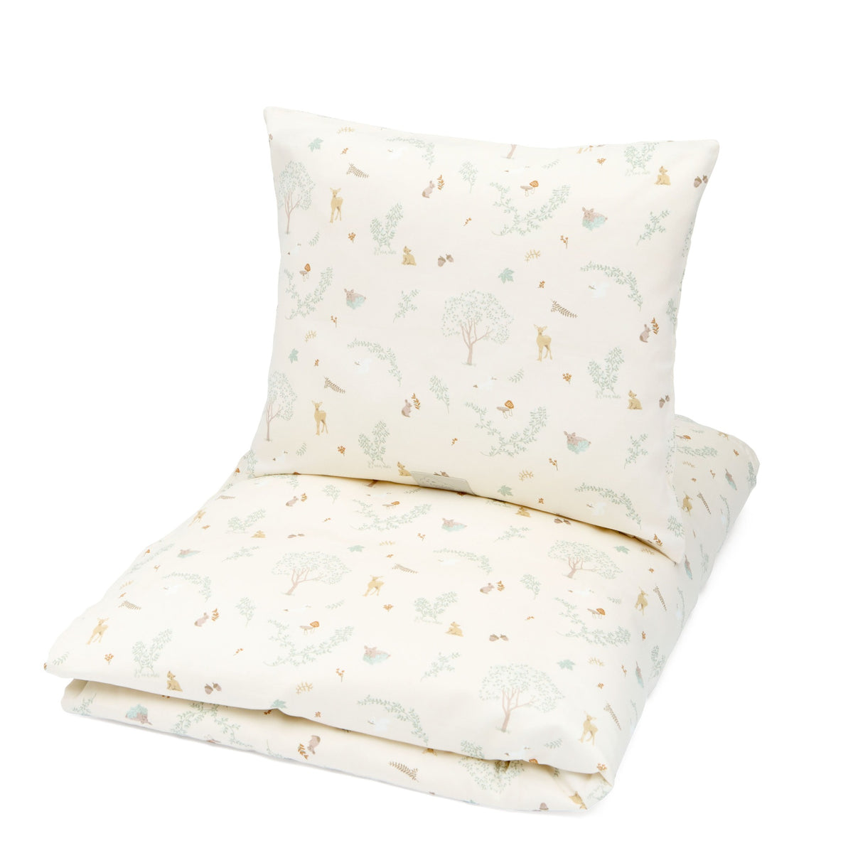 CamCam® Otroška posteljnina BABY 70x100 GOTS Woodland