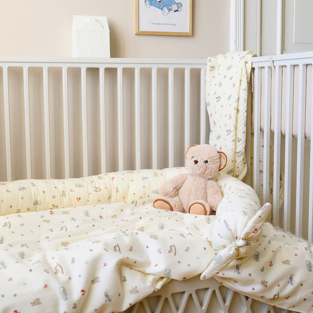 CamCam® Otroška posteljnina JUNIOR 100x140 Vintage Toys Cam Cam Copenhagen