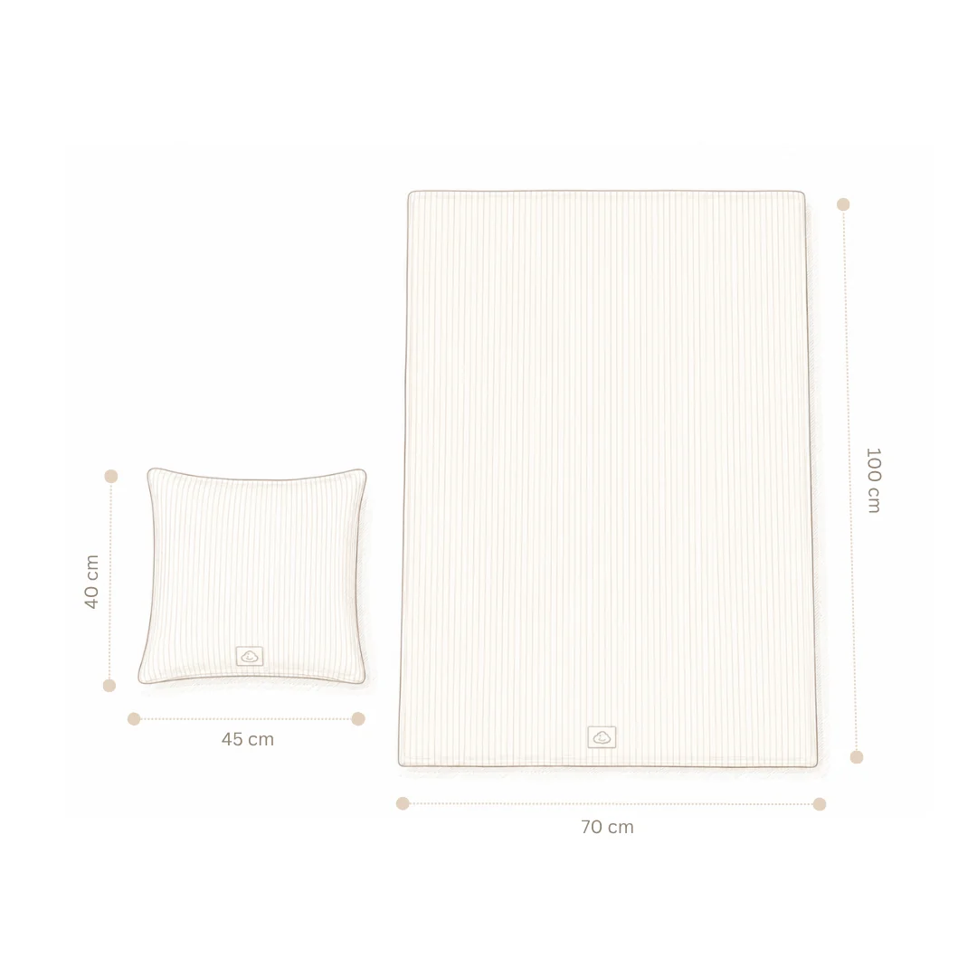 CamCam® Posteljina GOTS Caprice 70x100 – slika 2