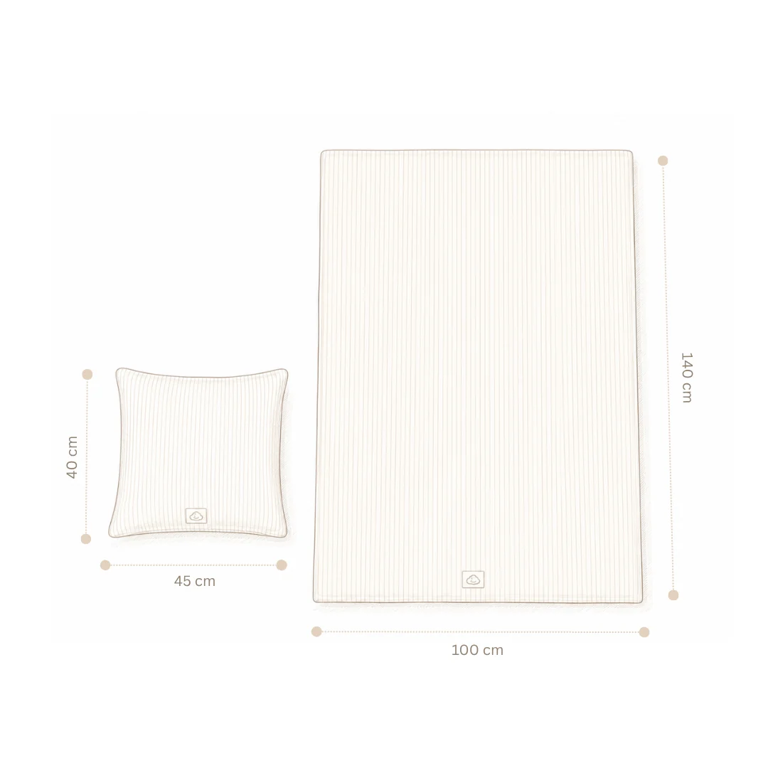 CamCam® Posteljnina Junior GOTS Caprice 100x140 – slika 2