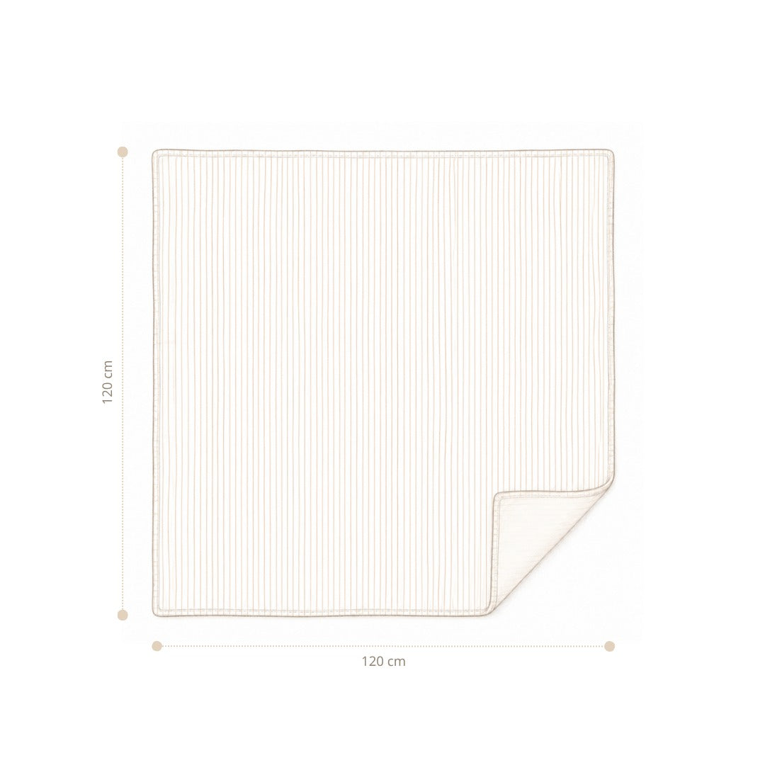 CamCam® Povijalna plenička GOTS Woodland 120x120 – slika 3