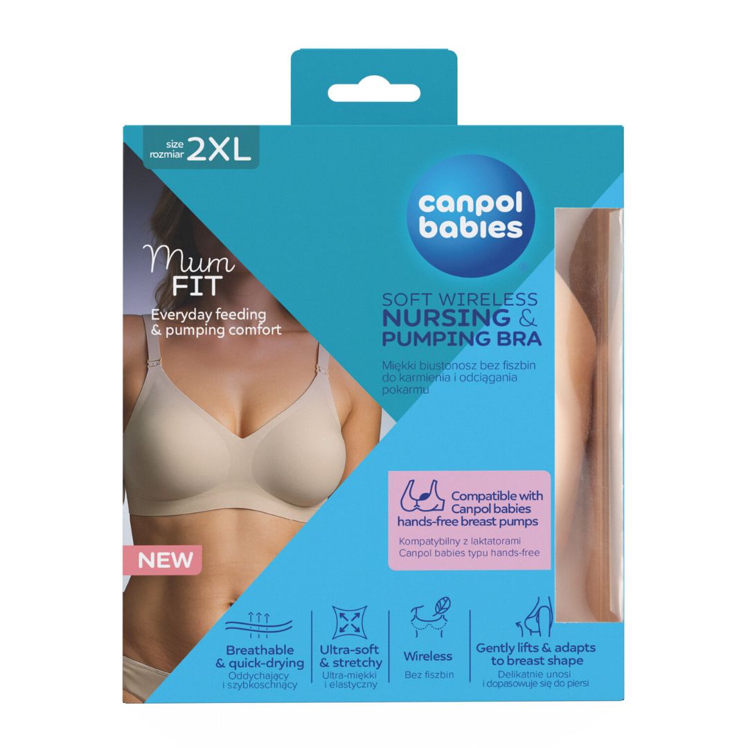 Canpol babies® Nursing and Pumping Bra Mum fit