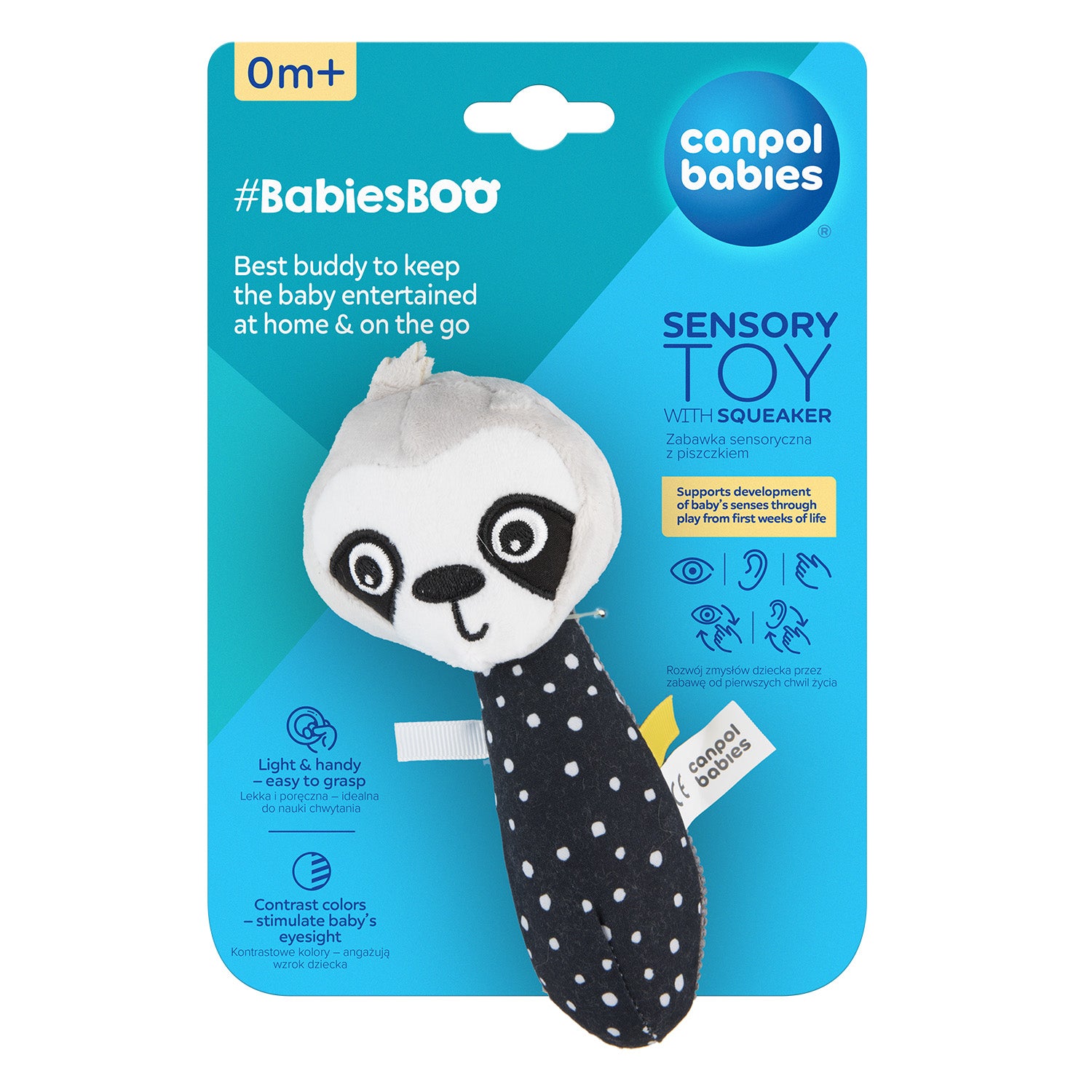 Canpol babies® Aktivnostna plišasta igrača BabiesBoo