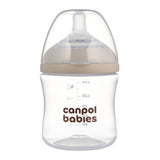 Canpol babies® Anti-količna bočica s dvopodručnim dudekom Natural Shape 150ml