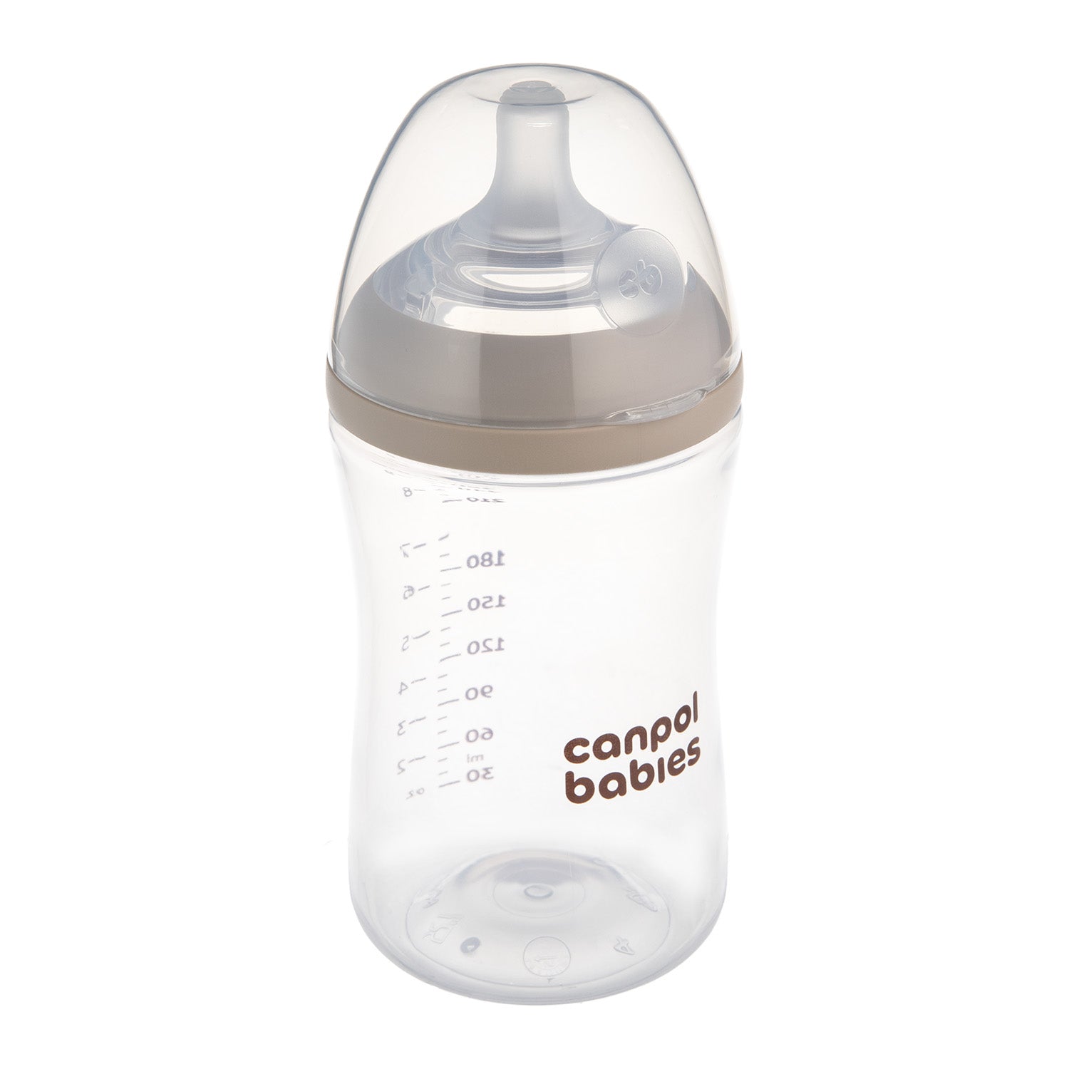 Canpol babies® Anti-colic bočica s dvopodručnim dudlekom Natural Shape 260ml