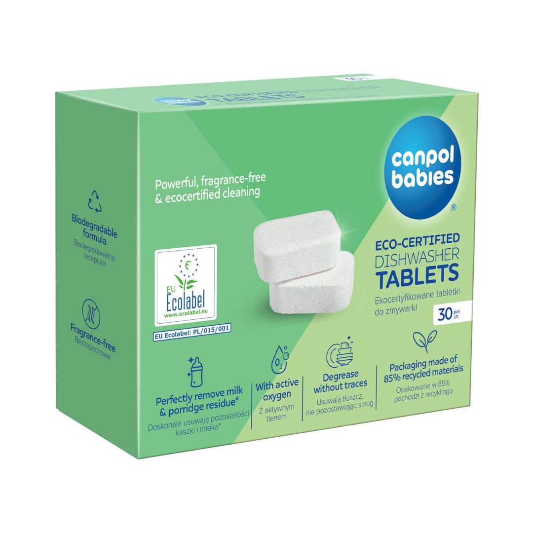 Canpol babies® Eco-certified Dishwasher Tablets 30 pcs