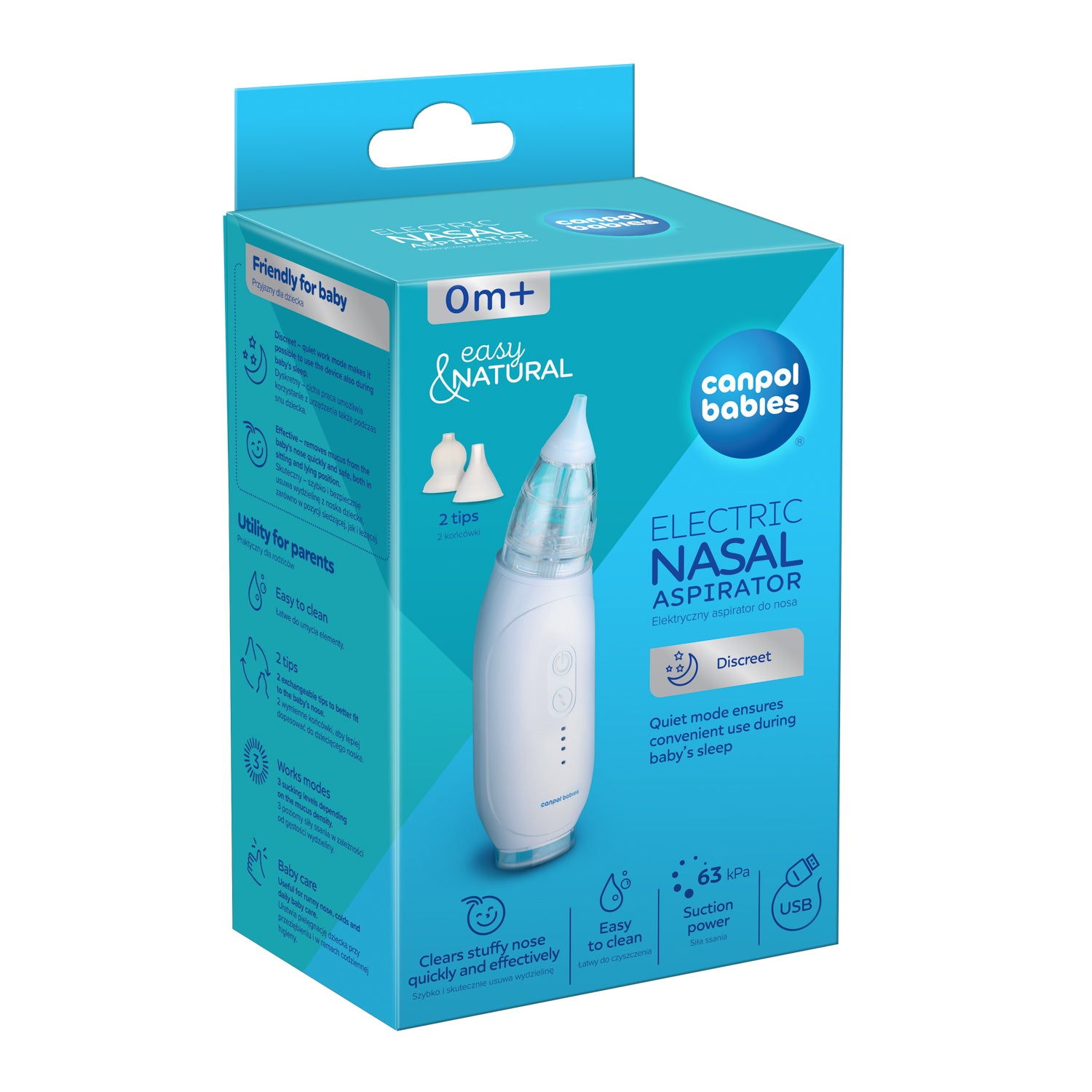 Canpol babies® Electric nasal aspirator (0+m)