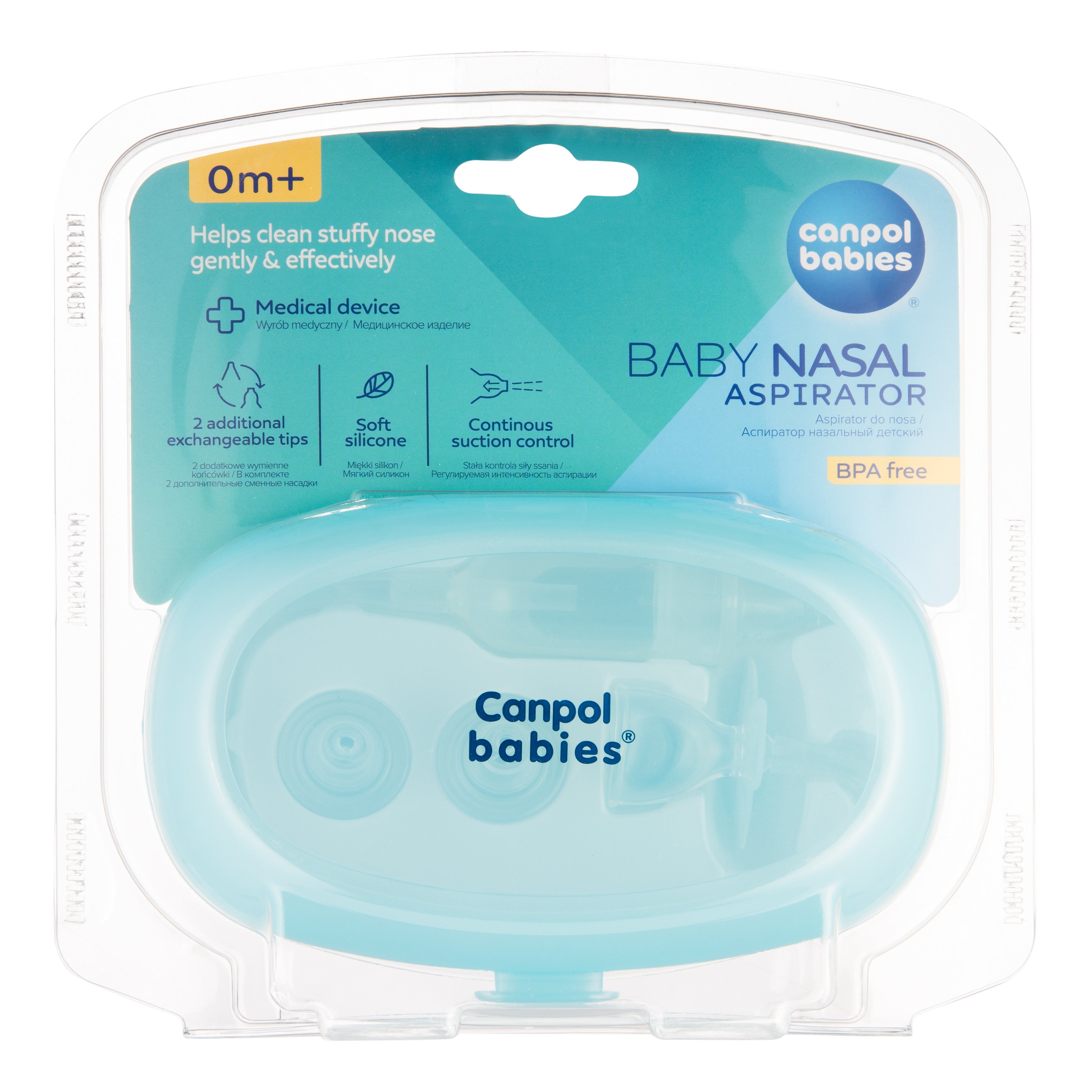 Canpol babies® Aspirateur nasal bébé (0+m)