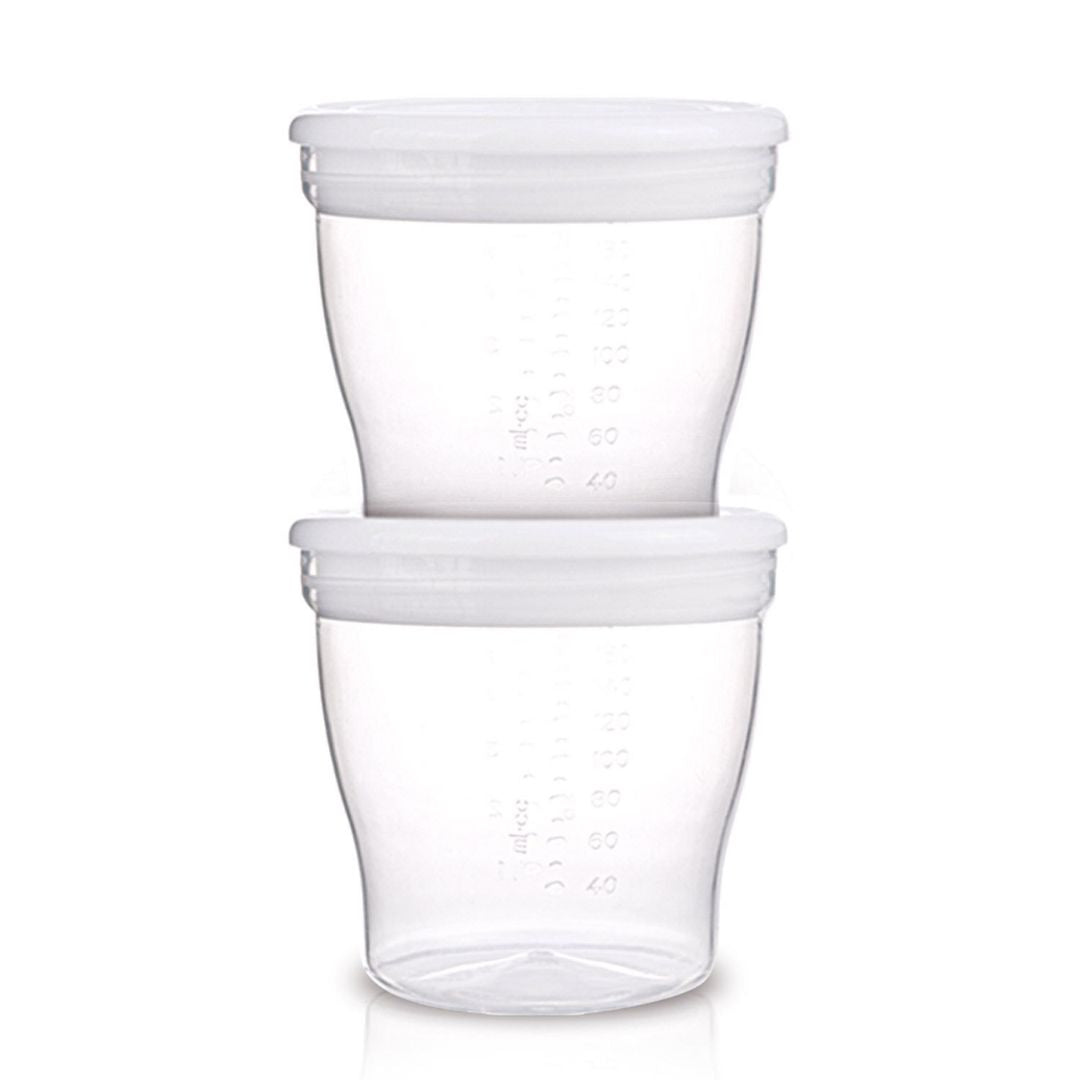 Canpol babies® Breast milk / food storage containers 4 pcs (180 ml)