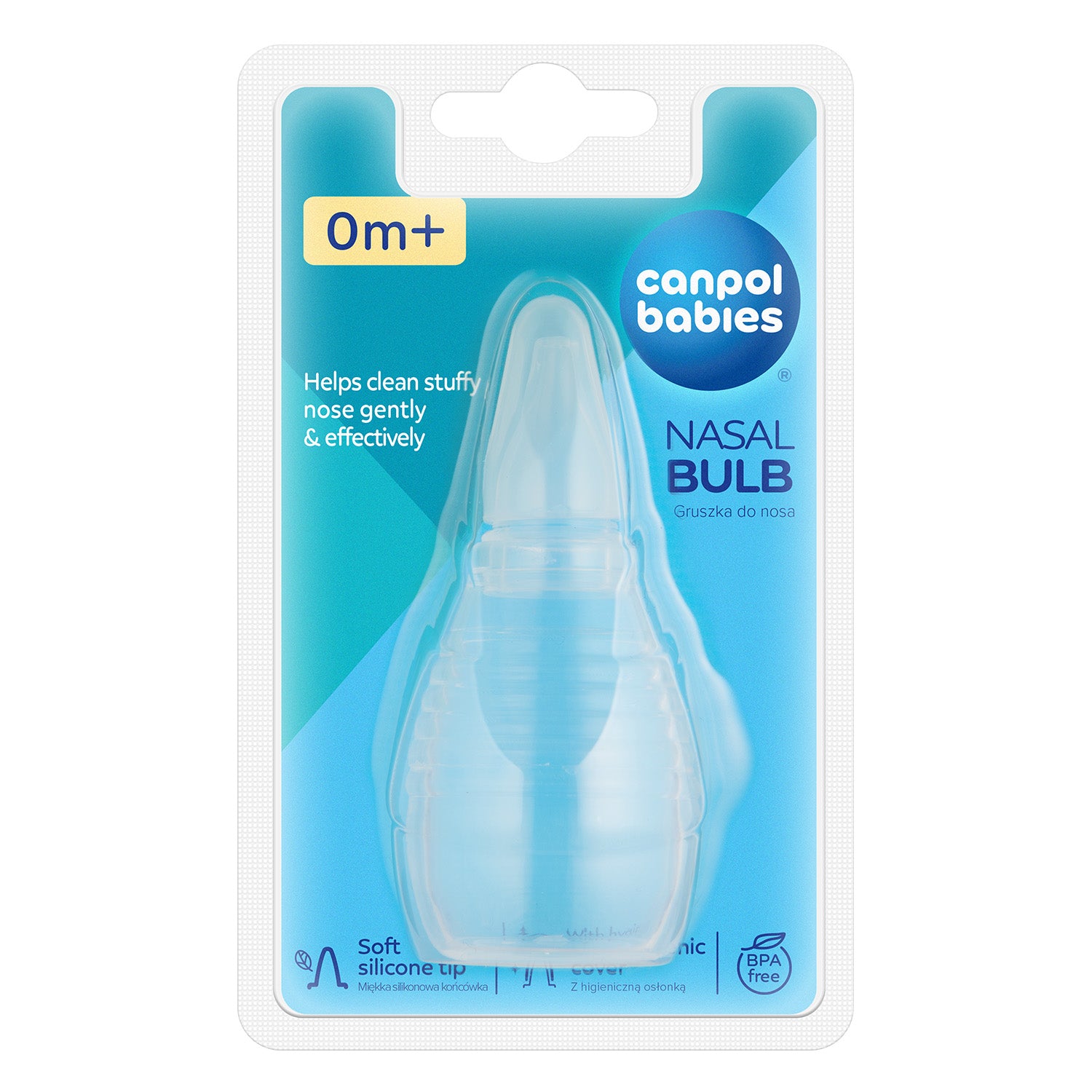 Canpol babies® Silicone nasal aspirator (0+m)