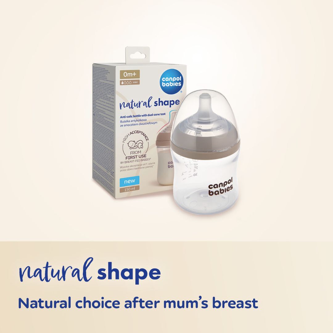 Canpol babies® Bočica Natural Shape 150 ml 2 kom