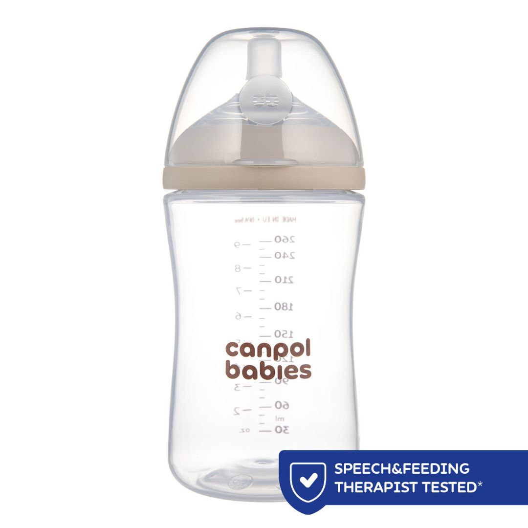 Canpol babies® Biberon Natural Shape 260 ml 2 pcs