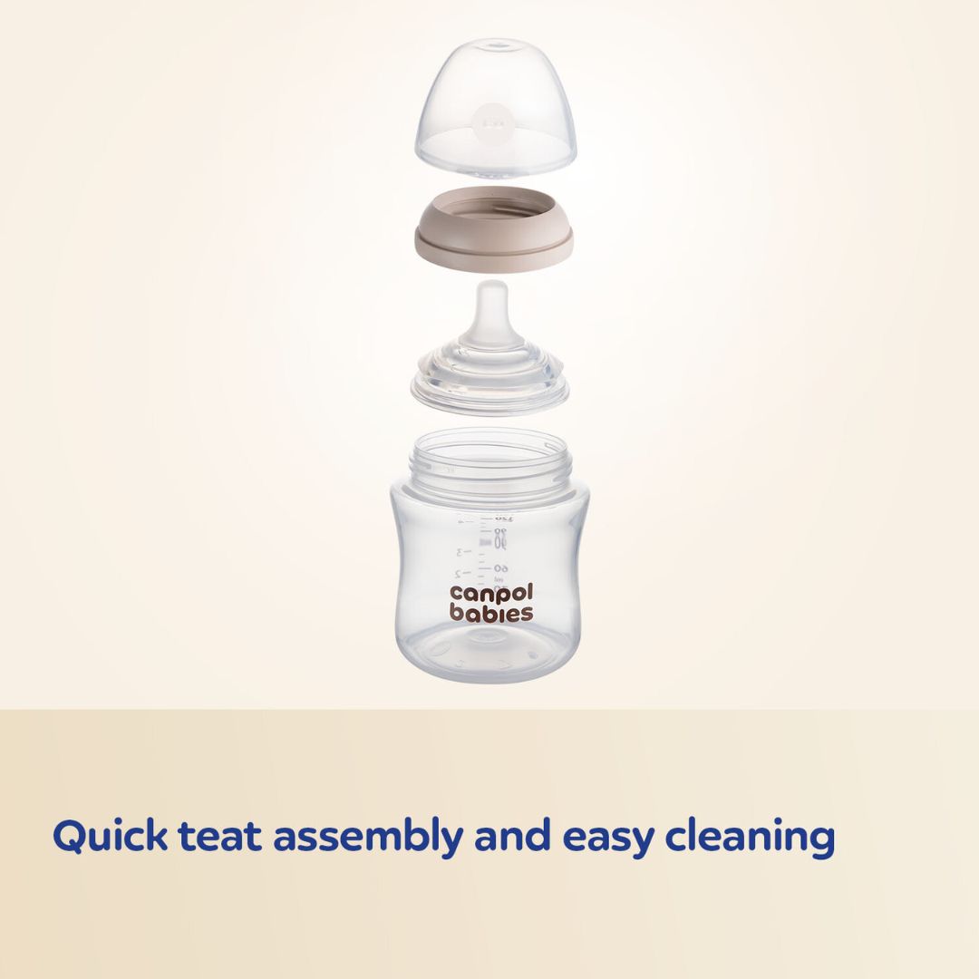 Canpol babies® Biberon Natural Shape 260 ml 2 pcs